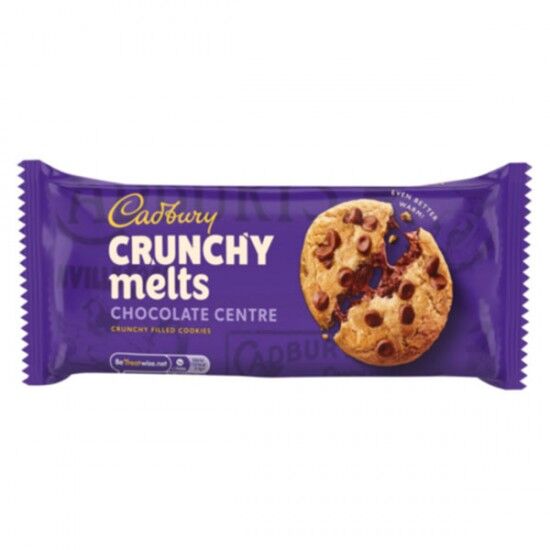 Cadbury Crunchy Melts Chocolate Centre 12 x 156g Cadbury Crunchy Melts Chocolate Centre 12 x 156g