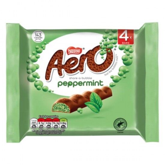 Aero Bubbly Mint 4 Pack: 14-Piece Box Aero Bubbly Mint 4 Pack: 14-Piece Box