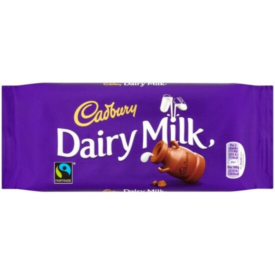 Cadbury Dairy Milk Plain 110g Cadbury Dairy Milk Plain 110g