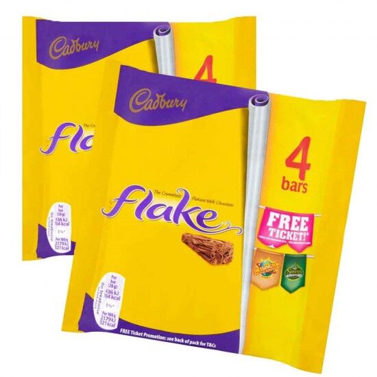 Cadbury Flake Multipack: 20-Piece Box Cadbury Flake Multipack: 20-Piece Box