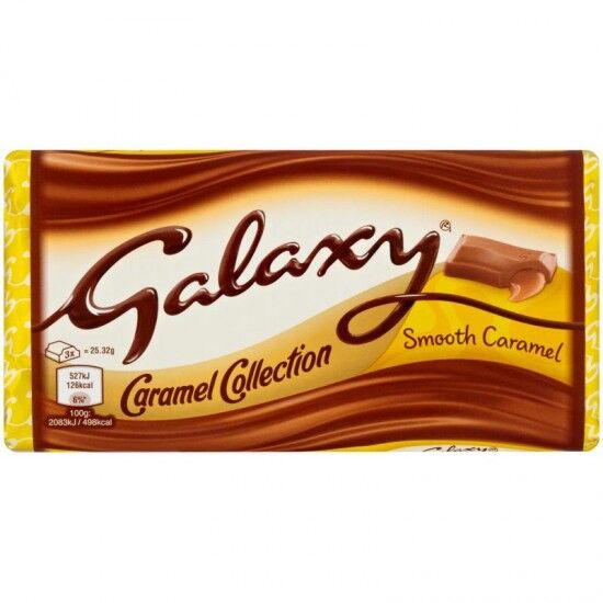 Galaxy Caramel Bar 24 x 135g Galaxy Caramel Bar 24 x 135g
