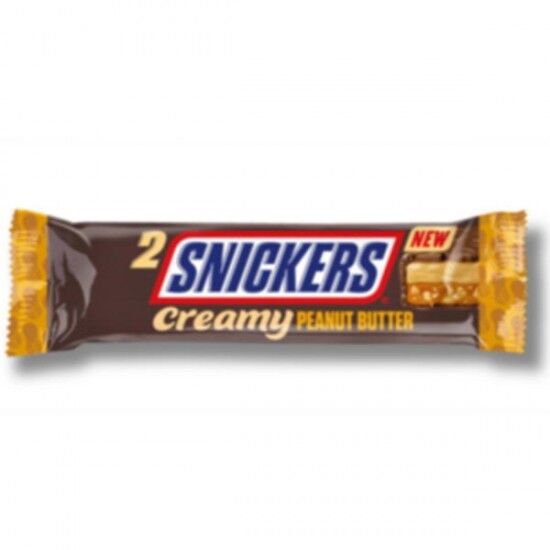 Snickers Creamy Peanut Butter 24 x 36.5g Snickers Creamy Peanut Butter 24 x 36.5g