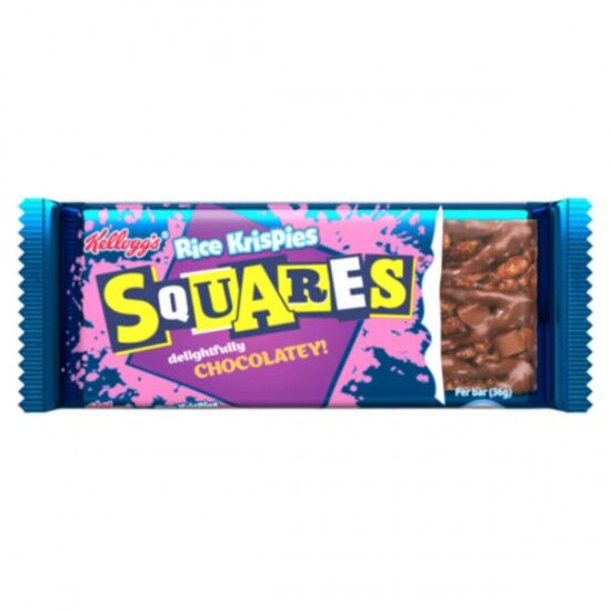 Rice Krispies Squares Chocolate 30 x 36g Rice Krispies Squares Chocolate 30 x 36g