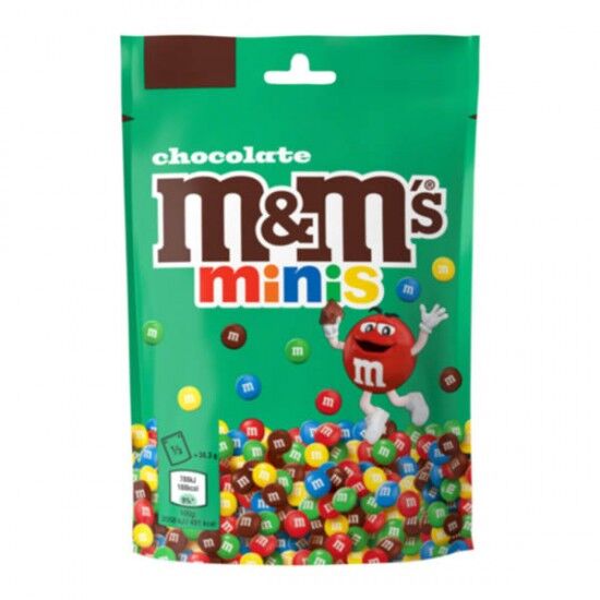 M&Ms Chocolate Minis 12 x 115g M&Ms Chocolate Minis 12 x 115g