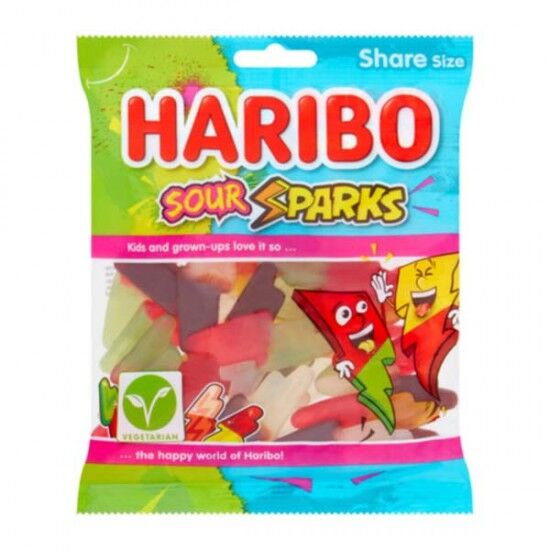 Haribo Sour Sparks 12 x 160g Haribo Sour Sparks 12 x 160g