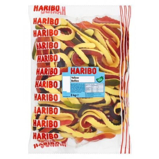 Haribo Yellow Bellies 3kg Bag Haribo Yellow Bellies 3kg Bag