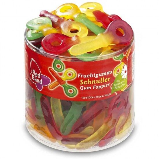 Red Band Giant Winegum Dummies 100 Pieces Red Band Giant Winegum Dummies 100 Pieces