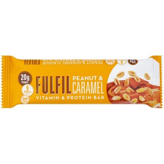 Fulfil Peanut & Caramel Protein Bar 15 x 55g Fulfil Peanut & Caramel Protein Bar 15 x 55g