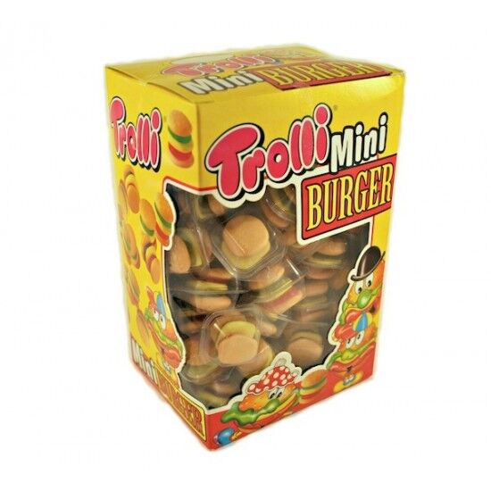 Trolli Mini Burger: 80-Piece Box Trolli Mini Burger: 80-Piece Box