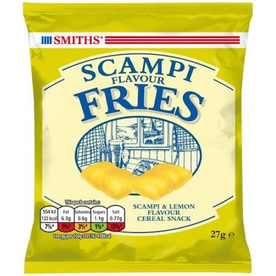 Smiths Scampi Fries 24 x 24g Smiths Scampi Fries 24 x 24g