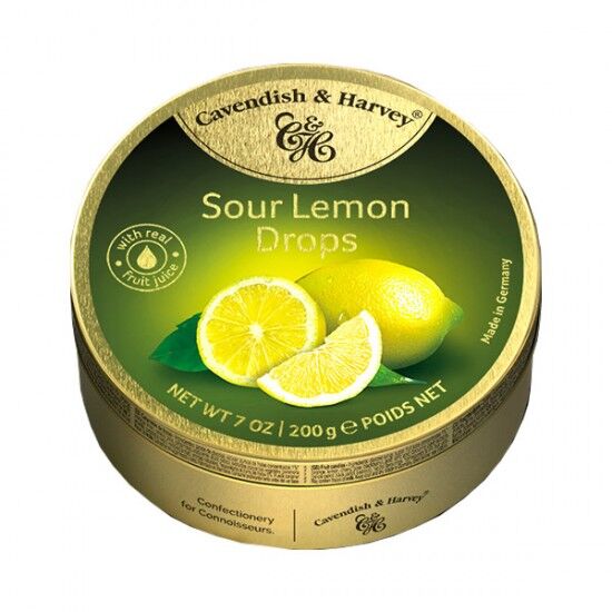 Cavendish & Harvey Sour Lemon Drops 9 x 200g Cavendish & Harvey Sour Lemon Drops 9 x 200g