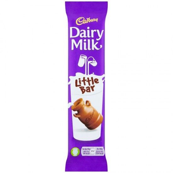 Cadbury Dairy Milk Little Bar 60 x 18g Cadbury Dairy Milk Little Bar 60 x 18g