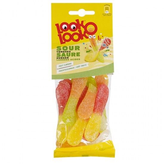 Look O Look Sour Tongues 15 x 160g Look O Look Sour Tongues 15 x 160g