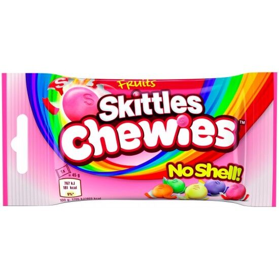 Skittles Chewies 36 x 45g Skittles Chewies 36 x 45g