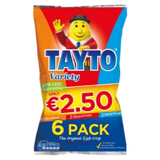 Tayto Variety 6 Pack x 16 Tayto Variety 6 Pack x 16
