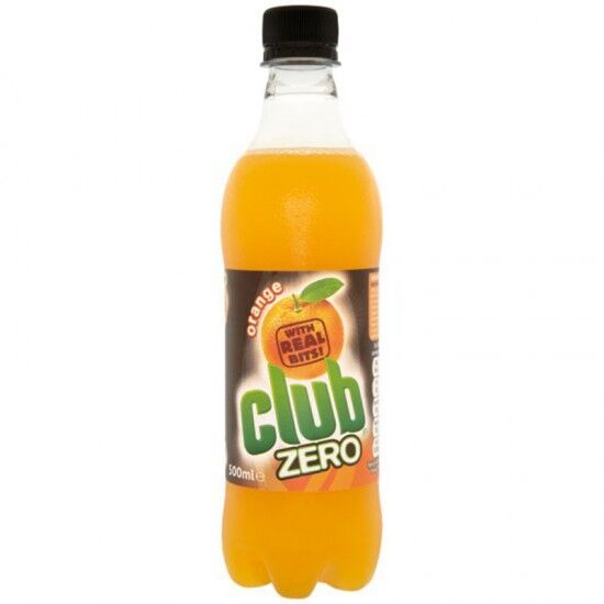 Club Zero Orange Contour 24 x 500ml Club Zero Orange Contour 24 x 500ml
