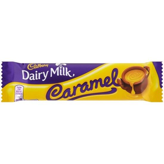 Cadbury Caramel Bar 48 x 45g Cadbury Caramel Bar 48 x 45g